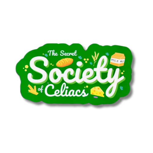 Celiac Awareness Sticker - The Secret Society Celiacs