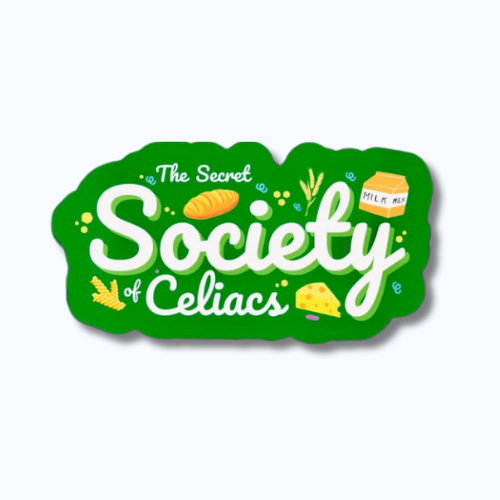 Celiac Awareness Sticker - The Secret Society Celiacs